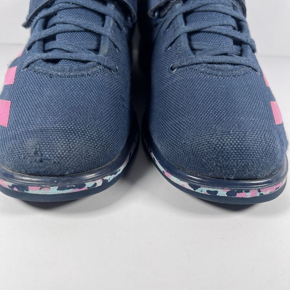 Adidas Powerlift 4 Lace Up Weight Lifting Gym Shoes Men's Size 10 FZ2514 - Picture 3 of 9